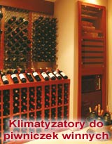 Klimatyzatory do piwniczek winnych
